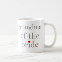 De grijze Oma van de Tekst van Bruid Koffie Bekers