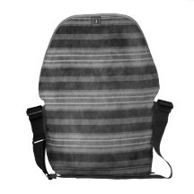 De grijze zak van de strepenboodschapper messenger bag