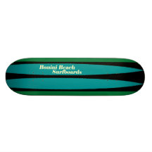 De Groene Baan WHT BLU van de Surfplanken BLK van  Skateboard