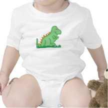 De Groene Dinosaurus van het Kind van de Peuters v