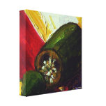De groene Druk van het Canvas van de Omslag van de Canvas Afdruk