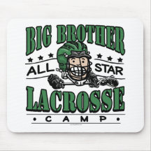 De Groene Helm van de Lacrosse van de grote Broer Muismat