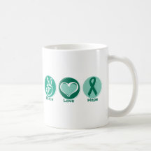 De Groene Hoop van de Liefde van de vrede Mok