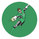 De groene Sprong van de Lantaarn stickers