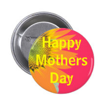 De groet van de moederdag speld buttons