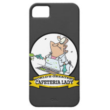 DE GROOTSTE CAFETARIA VAN WERELDEN DAME CARTOON iPhone 5 HOESJE