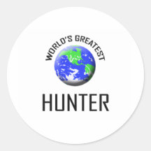 De Grootste Jager van de wereld Sticker