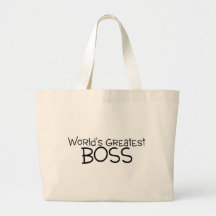 De Grootste Werkgever van werelden Canvas Tassen