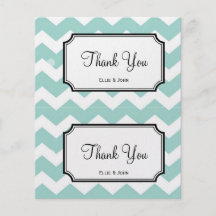 De grote blauwe de giftzak van het chevron diy huw folder