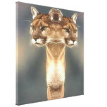 DE GROTE KAT VAN DE ABSTRACTE KUNST GALLERIJ WRAP CANVAS