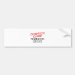 De Grote Overeenkomst van de Overlevende van Kanke Bumpersticker