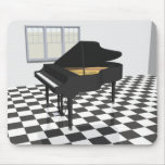 De grote Vloer van de Piano & van de Tegel: 3D Mod Muis Matten
