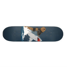 De grote Vlucht - draag haaicavalerie Skateboard Decks