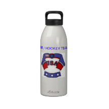 De GUNSTEN van de Fles van het Water van het TEAM  Metalen Waterflessen