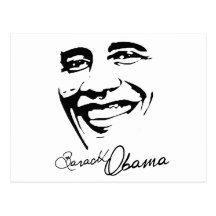 De Handtekening van Obama van Barack Wens Kaart