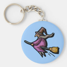 De Heks Keychain van Halloween Sleutel Hanger