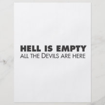 De hel is Leeg Folders