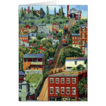 De Helling van MT Adams van Cincinnati Ohio Kaarten