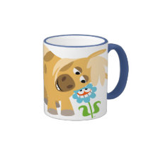De het tedere Pony van de Cartoon en Mok van de Bl