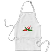 De hete Schort van de Peper van de Spaanse peper