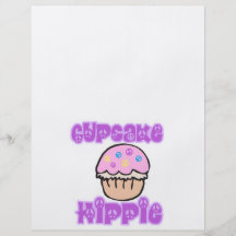 De Hippie van Cupcake Folder Ontwerp