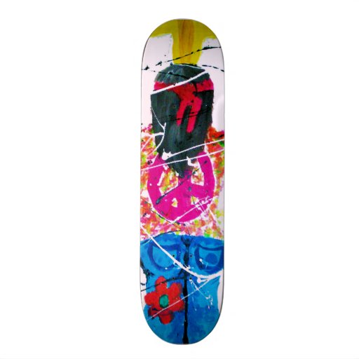 De Hippie van het Teken van de vrede Skateboards