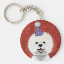 De Hond Keychain van de Partij van Frise van Bicho Sleutelhanger