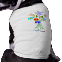 De Hond van de bloemist Dieren Tshirt