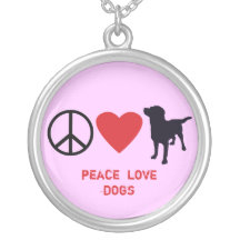 De Honden van de Liefde van de vrede Persoonlijke Sieraden