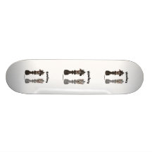 De Honden van het Schaak van huilers Skate Deck