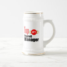 De hoogste Manager van de Loonlijst Koffie Beker