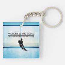 De HOOGSTE Slogan van de Overwinning van het Hocke Sleutelhangers