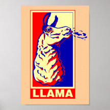 De Hoop van de lama Plaat