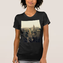 De Horizon van de Stad van New York T-shirt