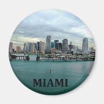 De Horizon van Miami Florida Magneet