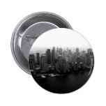De Horizon van New York Button