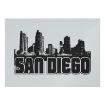 De Horizon van San Diego Gepersonaliseerde Uitnodigingen