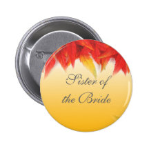 de huwelijks gift, herfst las bladeren speldbuttons