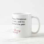 De Hymnes van Kerstmis Koffie Beker