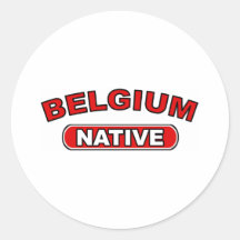 De Inwoner van België Stickers