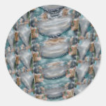 De Jacht van de Schat STBX - de Blauwe Stenen van  Ronde Stickers