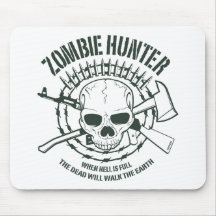 De Jager Mousepad van de zombie Muis Matten