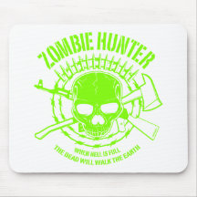 De Jager Mousepad van de zombie Muismat