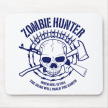 De Jager Mousepad van de zombie Muismat