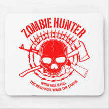 De Jager Mousepad van de zombie Muismatten