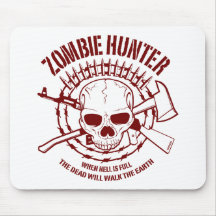 De Jager Mousepad van de zombie Muismatten