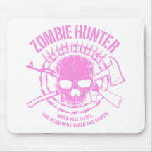 De Jager Mousepad van de zombie Muismatten
