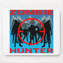De Jager van de zombie #003 Muis Mat
