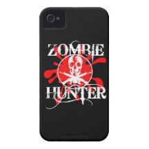 De Jager van de zombie iPhone 4 Case-Mate Hoesjes