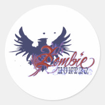 De Jager van de zombie Stickers